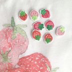 作品【受注制作】小さめいちごワッペン🍓