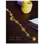 作品タティングレース tattinglace 夜空のブレスレット