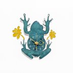 作品tree frog -clock-