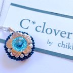 作品【ビーズ刺繍】ネックレス