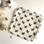 作品【在庫一掃SALE】ミニハンカチ＊3点set入園入学準備＊大人にも♡🎉admi fabric