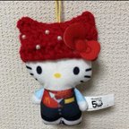 作品ハローキティ 猫耳 帽子 編み物 ニット帽 サンリオ マクドナルド ハッピーセット 