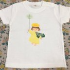 作品手描きTシャツ たんぽぽちゃん サイズ80㎝