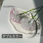 作品母の日ギフト💝《枯れないお花》アメリカンフラワー　カーネーション（ダブルカラー）