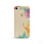 作品【人気商品】Watercolor Splash, II クリアソフト ケース  [ iPhone5～iPhone13 mini/ 13/ 13 Pro/ 13 Pro Max & Samsung ]