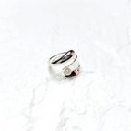 作品パールリング 指輪 フリーサイズ シルバー パール シンプル プレゼント silver925 SIRIUSリング NO.758