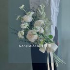 作品【KASUMI8228様専用】結婚式　ウェディング　ブーケ　ブートニア　ナチュラル　造花