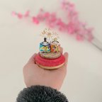 作品☆★ ひな祭り★☆✴︎ミニサイズ　ボトル雛人形