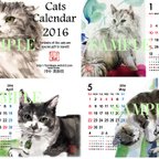 作品【完売御礼】catsカレンダー2016
