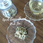 作品月ごとハーブティー「April original brend herb tea」