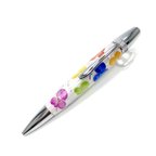 作品押花のボールペン Flower Pen 紫陽花 /あじさい (五色）TFB2020