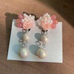 作品梅の花束イヤリング/ピアス