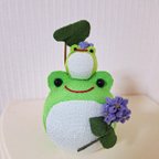 作品梅雨飾り カエルくん🐸親子