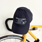 作品NAVY / OME GOOD VIBES CAP 