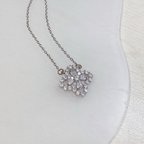 作品Clover stainless necklace 