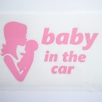 作品baby in the car ステッカー