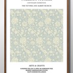 作品1-9443■ポスター　A3サイズ　『ウィリアム・モリス』　アート　イラスト　北欧　デザイン　上級マット紙　　