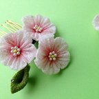 作品再販！ふんわり桜の満開コーム