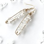 作品April crystal pierce/earrings