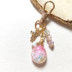 作品【チャーム】シャリシャリDrop〜桜 SAKURA〜　レジン