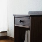 作品☆新色☆ #70. 1drawer side table (B.wt)