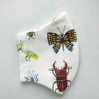 作品🐜昆虫大図鑑🦋　(虫が大きいゾッ！) 子供立体マスク