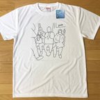 作品電車内①   メンズ、レディースTシャツ