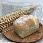作品木型で焼いたほんわか食パン（S)【自家培養天然酵母のパン】 