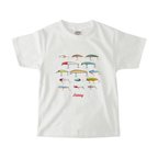 作品 【キッズ】フィッシング ルアー Tシャツ