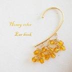 作品Honey color ear hook