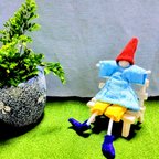 作品② 森の小人 ちりめん人形  ハンドメイド