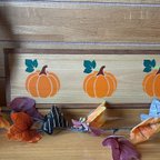 作品Pumpkin Wall Art  かぼちゃの壁アート