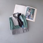 作品100,110 ドレスシャツ −マリー・ローランサン＜マドモアゼル・シャネルの肖像＞より− 【minne限定アイテム】