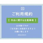 作品◆作品に関する注意事項（ご注文前に必読願います）