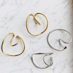 作品Twist wave  earcuff（シルバー）