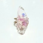 作品fake crystal ring 12