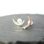 作品【luna】sv925 moon pierce Ⅵ (2pcs)