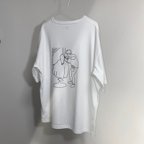 作品バーバー オーバーサイズ ビッグTシャツ