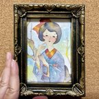 作品【大正ロマンドローイング原画】梅枝　うめがえ