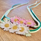 作品🌸お花のヘッドドレス🌼