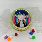 作品💊必需品💊ピルケース💊ゴールド💊