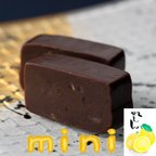 作品チョコ羊羹風流「月風」れもん風味　ｍｉｎｉ