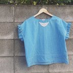 作品gather sleeve blouse