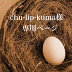 作品chu-lip-kuma様専用ページ