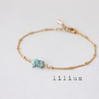 作品ブレスレット larimar