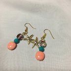 作品海のヒトデピアス