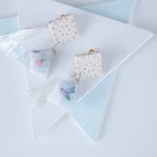 作品Trigonal Pyramid Piereced Earrings - Square イヤリング