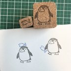 作品ペンギンとおさかなのハンコセット