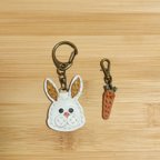 作品【白うさぎ🐰】＋にんじんはオプション販売🥕