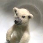 作品小さな動物園  シロクマくん